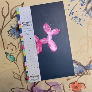 💜 Cute Balloon Animal Notebook/Journal NWT